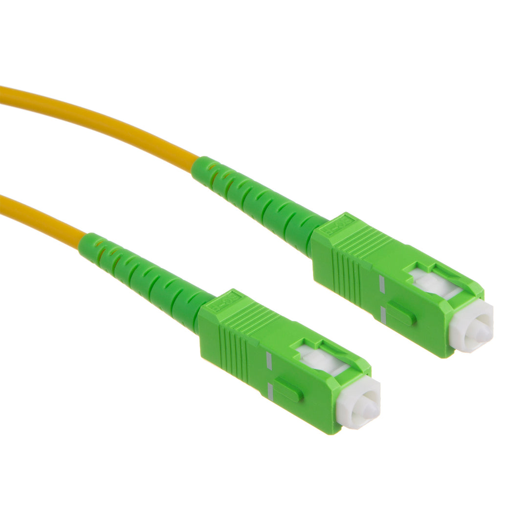 Maclean câble patchcord fibre optique, SC/APC-SC/APC, monomode, longueur 3m, simplex, G657A2, MCTV-433