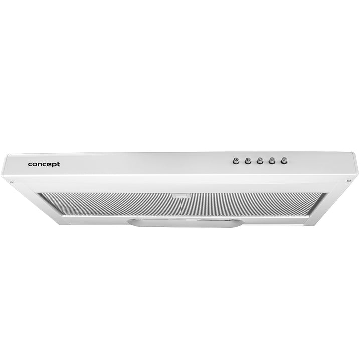 Hotte sous meuble 60cm Concept OPP2060WH blanc avec filtre à graisse