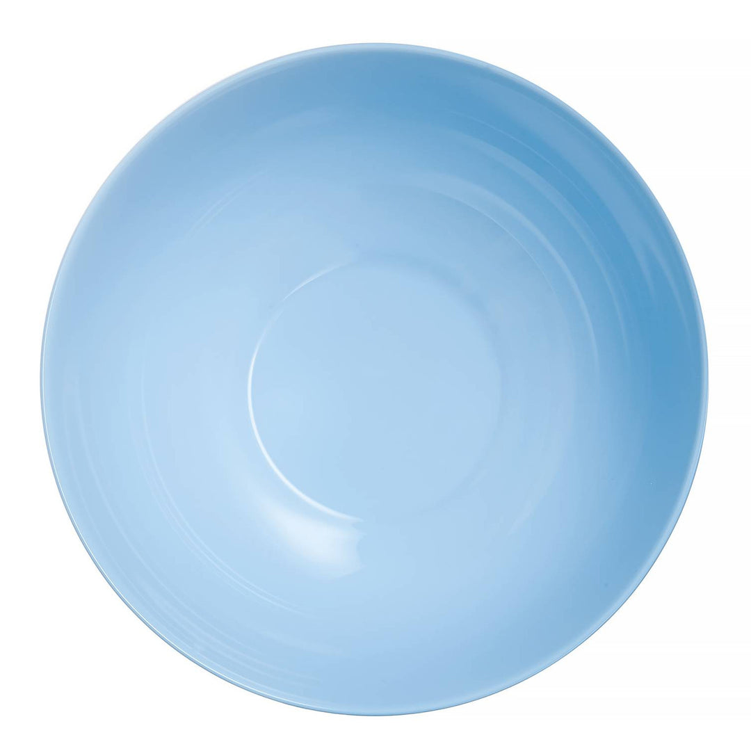 19 SCP Dining Set Plate Bowl Service for 6 People Light Blue Microwave Dishwasher Safe