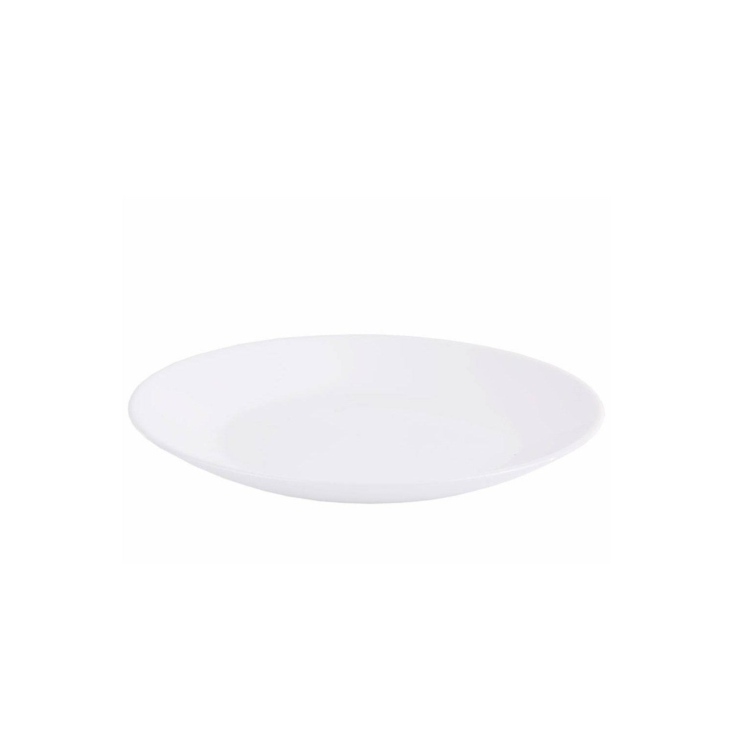 Arcopal by Luminarc Zelie Service de table 18 pièces en verre opale blanc  (6 assiettes à dessert) : : Cuisine et Maison