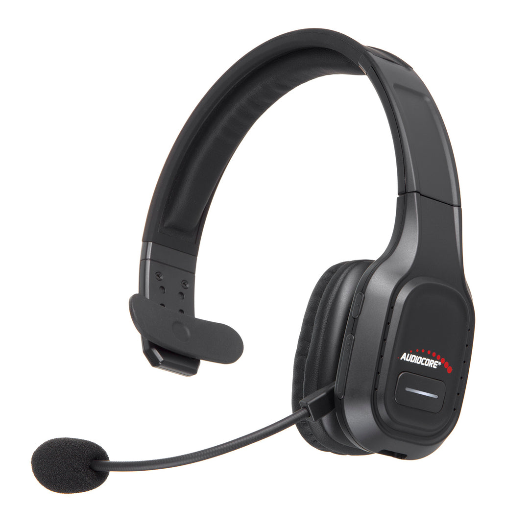 Audiocore 74452 Bluetooth-headset Hoofdtelefoon Ruisonderdrukking Microfoon CallcenterGoogle Siri Office Draadloos