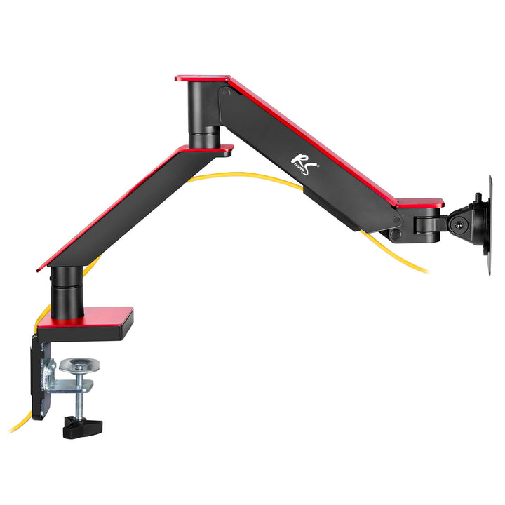 NanoRS Soporte para monitor LCD de juegos, 17-32", 8kg, vesa 75x75 y 100x100, doble brazo, RS162