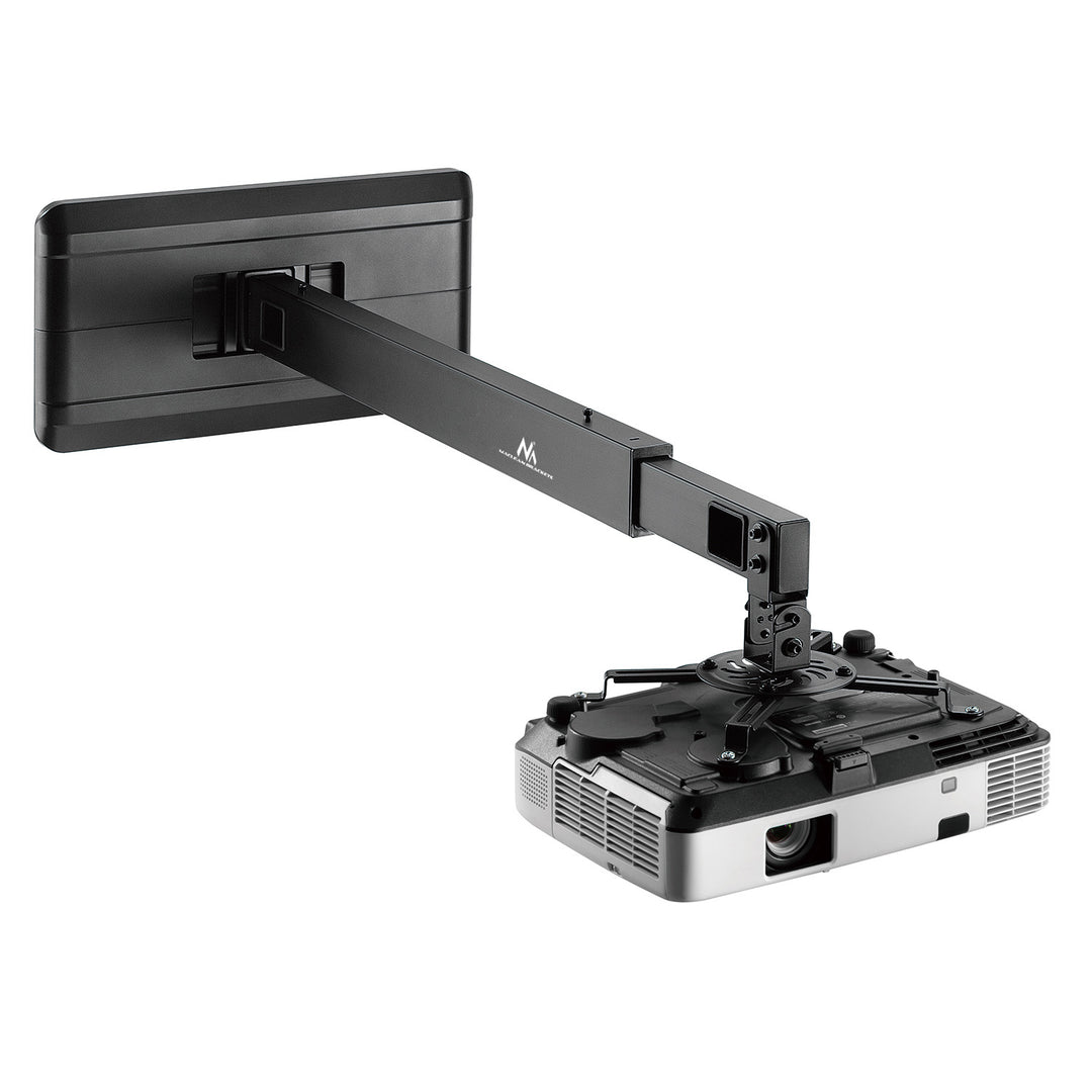 Maclean MC-945 Wall Mount Holder for Short Distance Video Projector Bracket 360° Rotatable 15kg