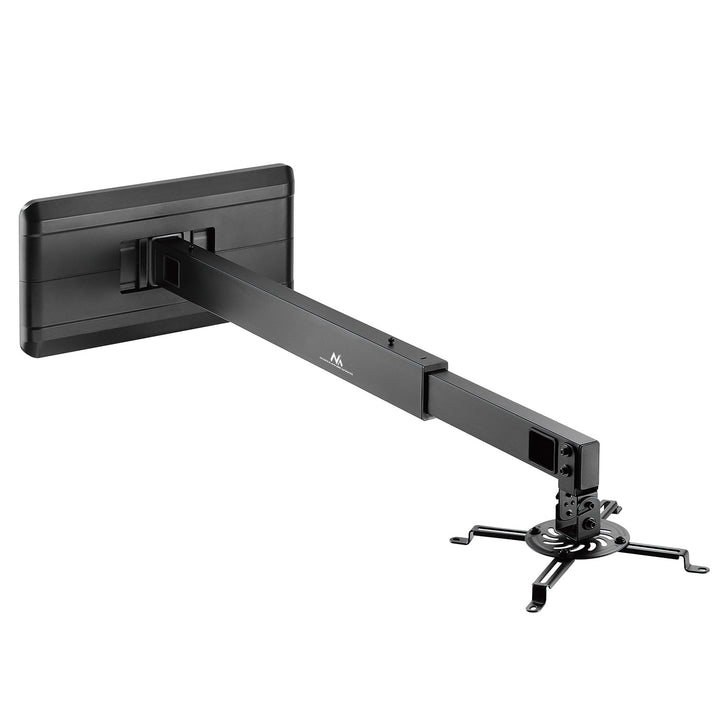 Support pour vidéoprojecteur à courte distance Support mural Guide-câble Rotation 360° Support universel pour vidéoprojecteur jusqu'à 15kg