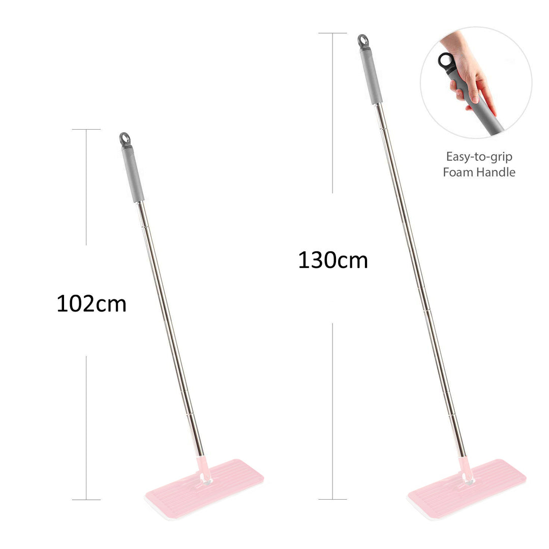 Telescopic Pole for Flat Mop Handle Compatible with GreenBlue GB850 / GB870 Adjustable Lenght