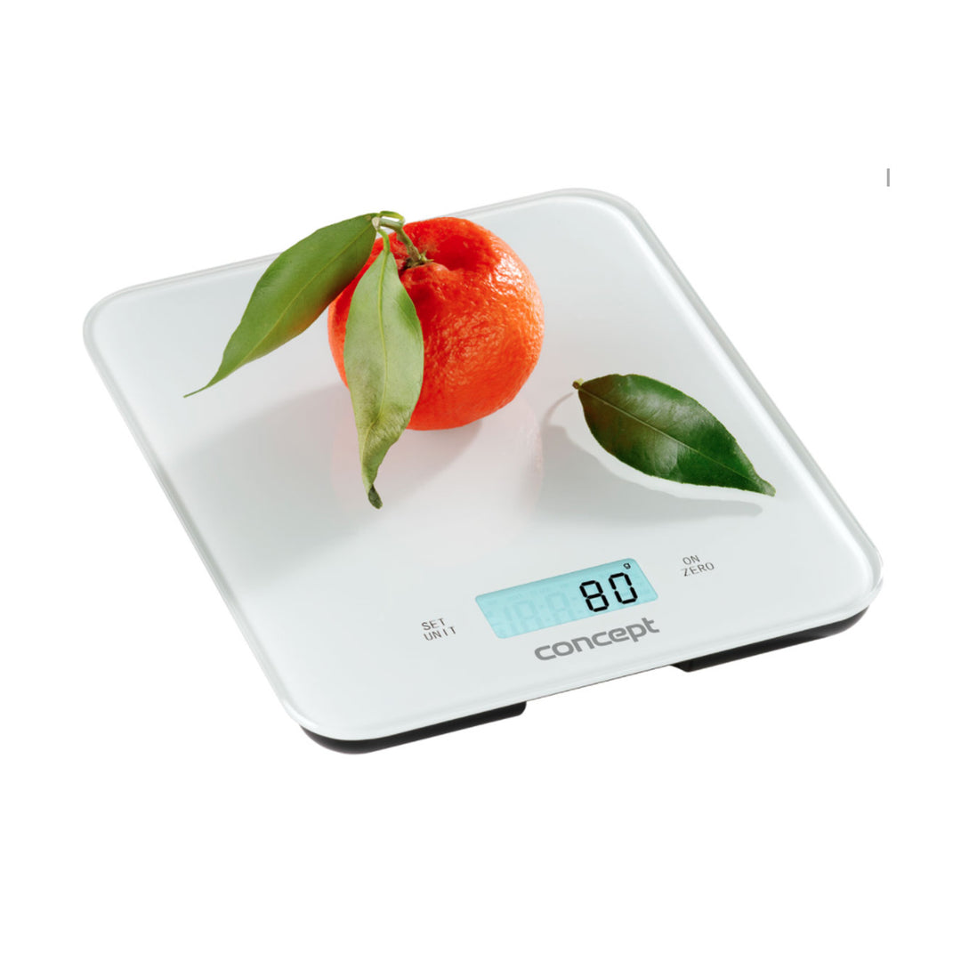 CONCEPT VK5711 Kitchen Scale Digital LCD witth Clock and Timer