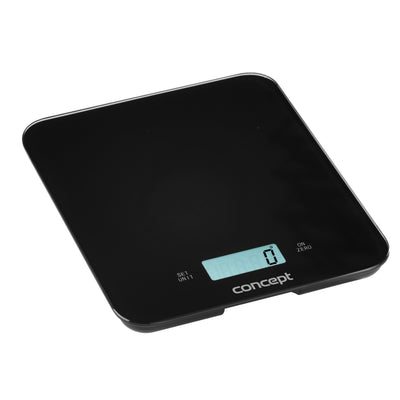 CONCEPT VK5712 Bilancia da cucina LCD digitale Orologio da pesare Timer Automatico Durevole g / kg / oz / lb