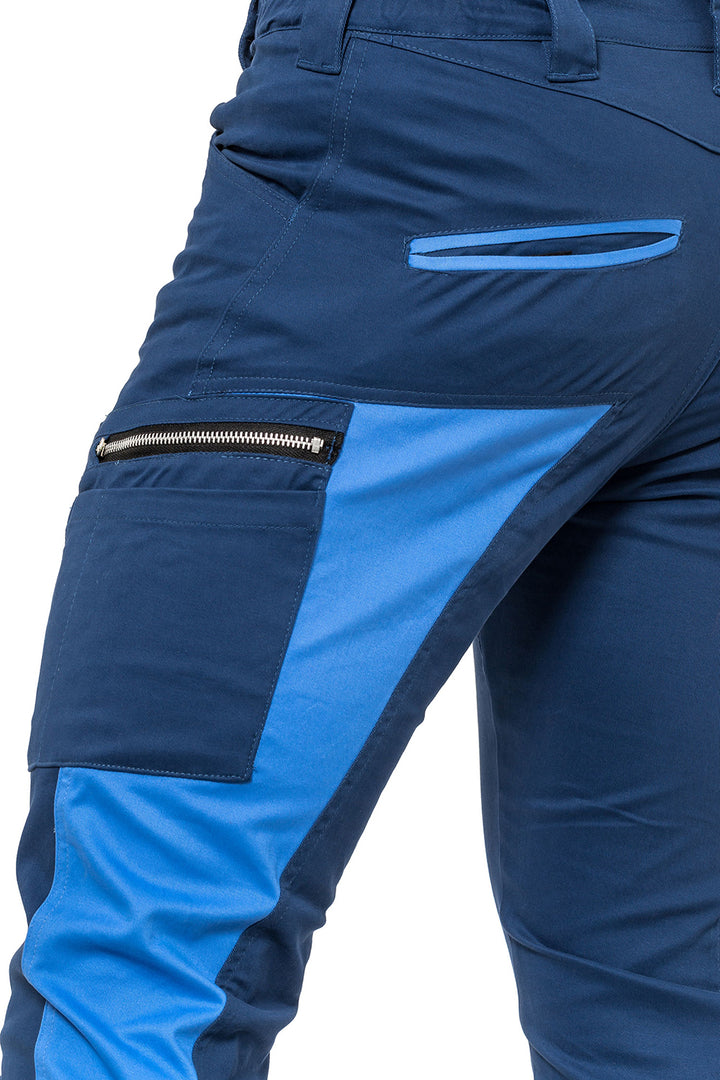 Pantalón de trabajo para hombre AVACORE TUBBOS AZUL Talla 52