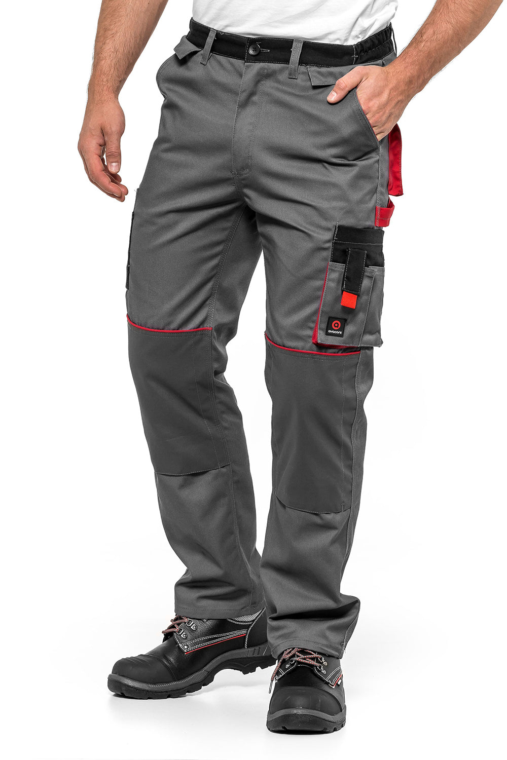 Lennox Avacore Pants Gray-Black, Size 52 (94-98) – High-Durability and Modern Work Pants for Professional Settings