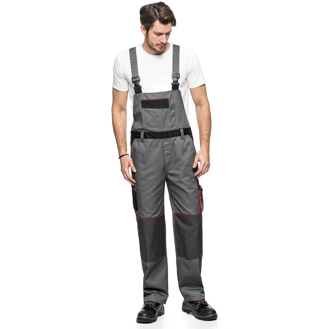 LENNOX AVACORE BIB PANTS GRAY-BLACK Size 58 (108-113)