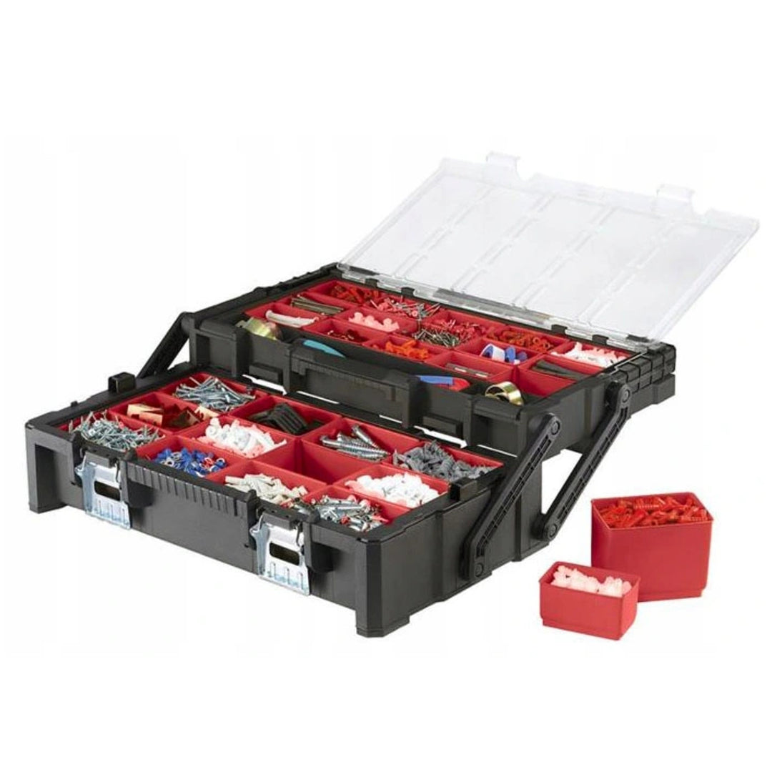 Keter Tool Box Organizer Assortment Box Pro Series Cantilever 22"