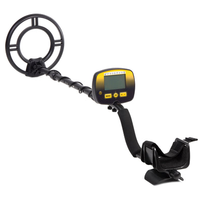 Maclean MCE995 Hunter Metal Detector with Waterproof Search Coil and LCD Display Metal Detector Pinpoint Wireless Battery Operated