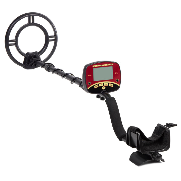 Metal Detector Maclean con discriminatore, giallo, MCE996 Trapper