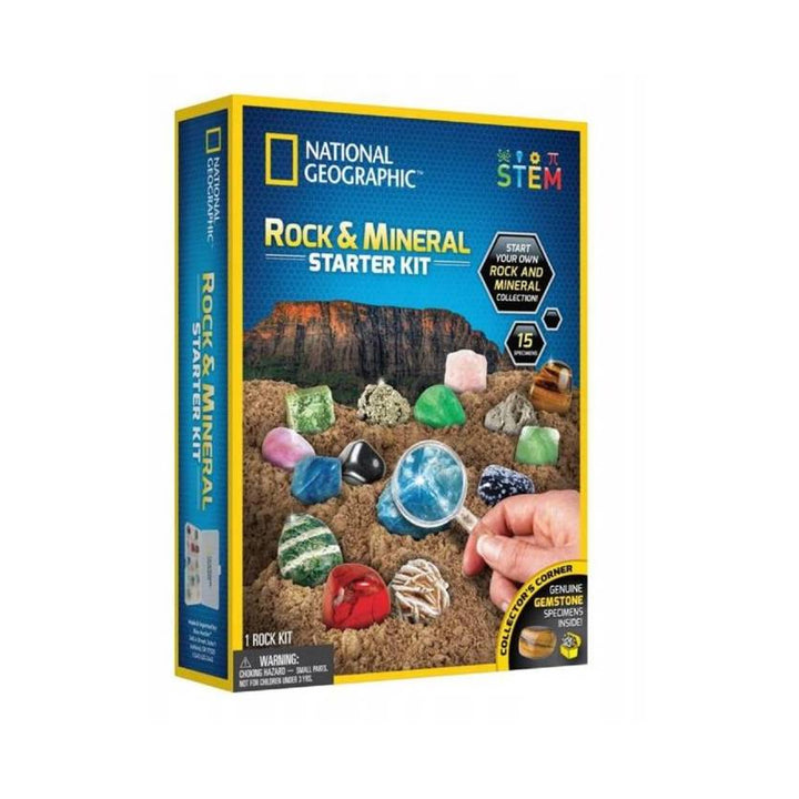 National Geographic - Starter Kit di rocce e minerali