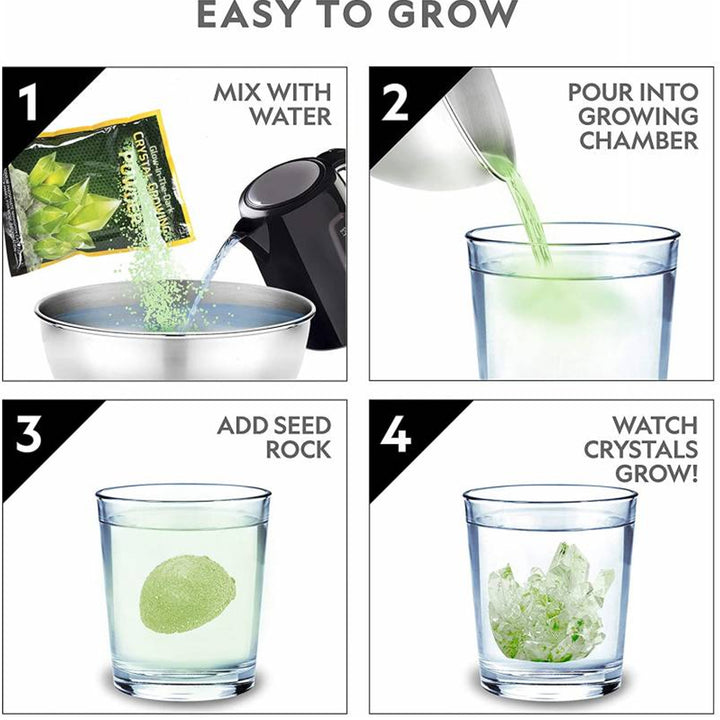 National Geographic - Laboratorio per far crescere un cristallo fosforescente