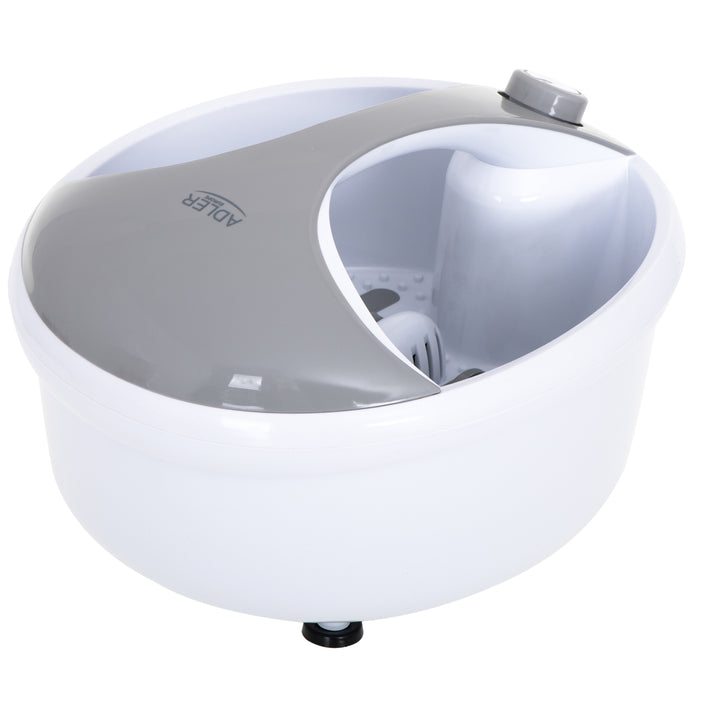 Adler AD 2177 Foot Bath Spa with Massager Aromatherapy Diffuser Water Heating IR Light