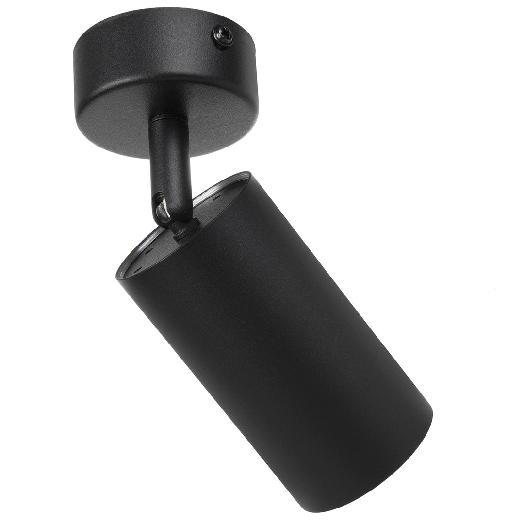 Deckenstrahler 1-Flammig 1x GU10 Fassung für LED & Halogen Leuchtmittel bis 35W Deckenleuchte Wandstrahler 55x100mm Drehbar Schwenkbar