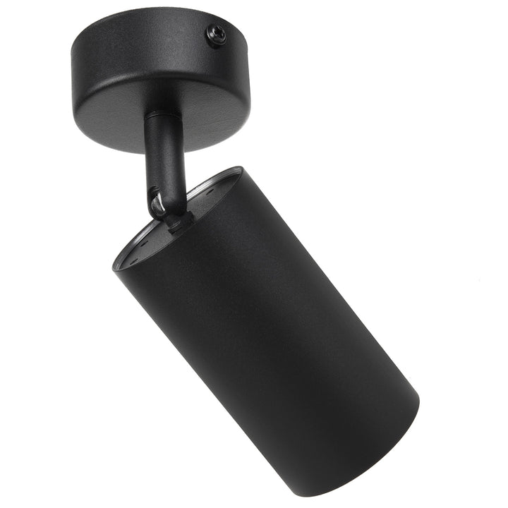 Deckenstrahler 1-Flammig 1x GU10 Fassung für LED & Halogen Leuchtmittel bis 35W Deckenleuchte Wandstrahler 55x100mm Drehbar Schwenkbar