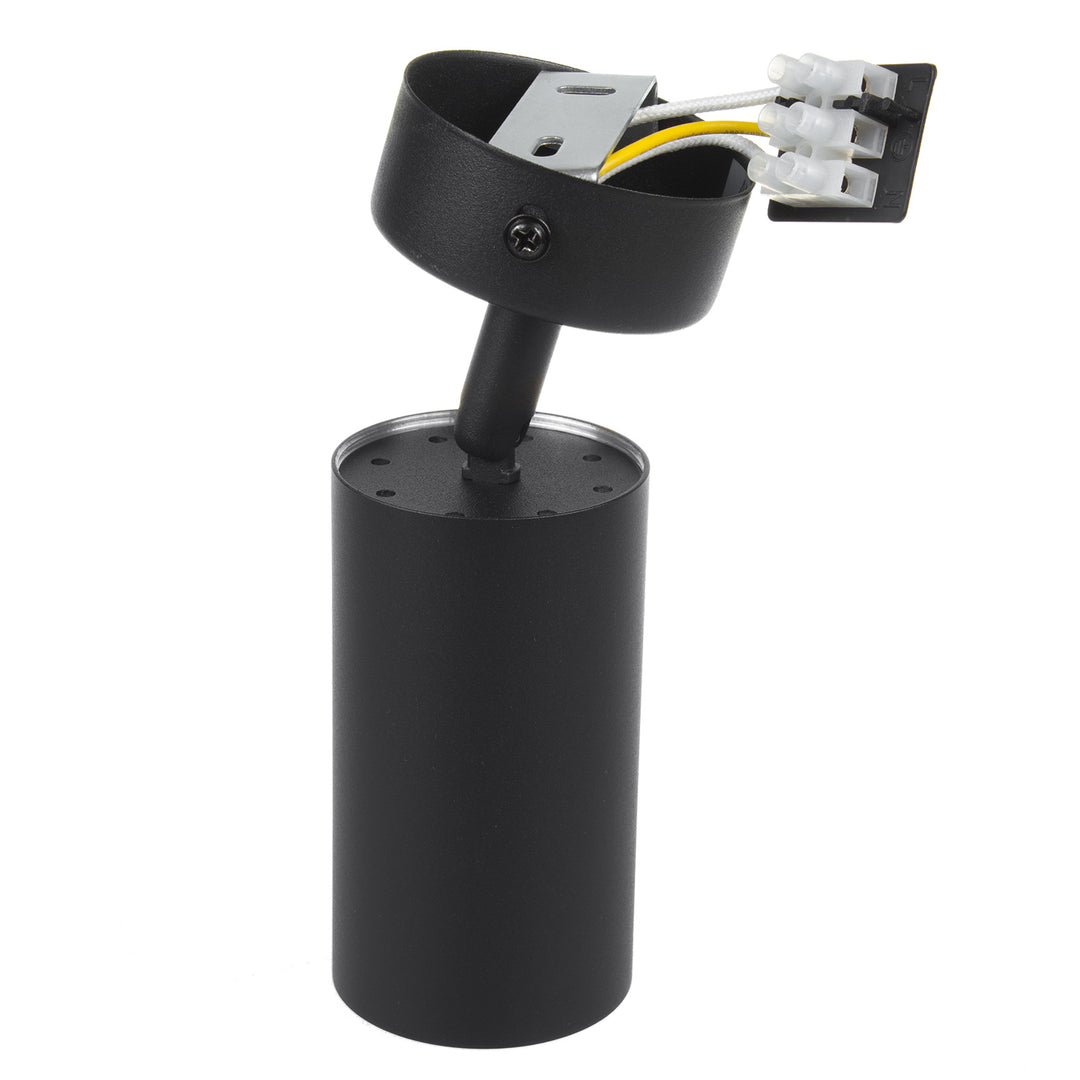 Deckenstrahler 1-Flammig 1x GU10 Fassung für LED & Halogen Leuchtmittel bis 35W Deckenleuchte Wandstrahler 55x100mm Drehbar Schwenkbar