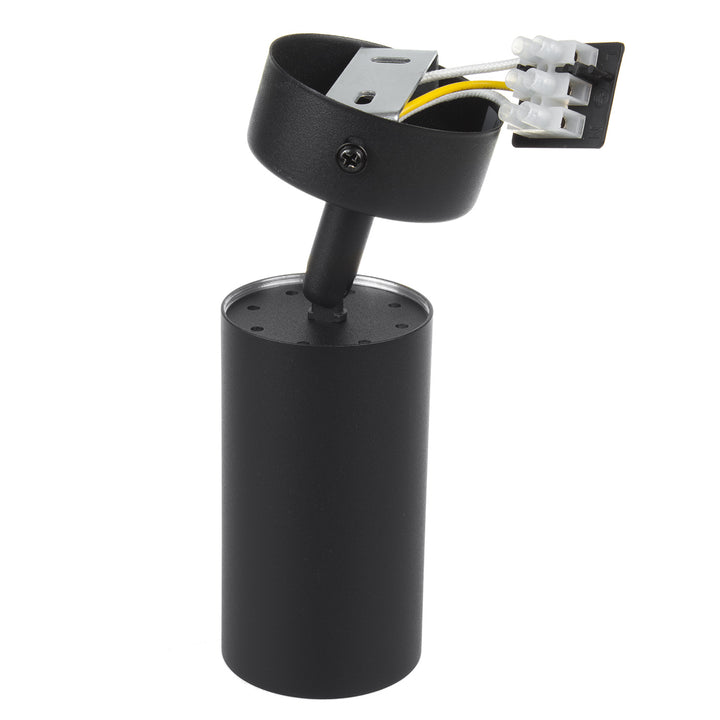 Deckenstrahler 1-Flammig 1x GU10 Fassung für LED & Halogen Leuchtmittel bis 35W Deckenleuchte Wandstrahler 55x100mm Drehbar Schwenkbar