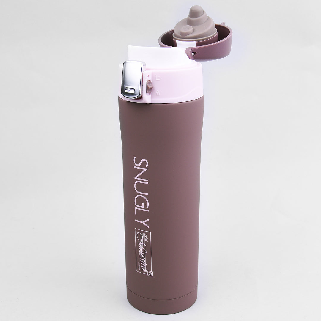 Snugly Thermal Mug Tasse à café Bouteille thermos isolée en acier inoxydable pour boissons chaudes ou froides 400ml