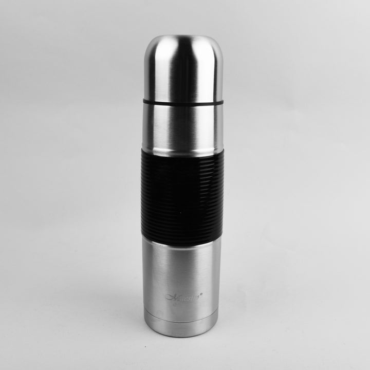 Bouteille thermos en acier inoxydable avec gobelet pour boissons chaudes ou froides (750ml)