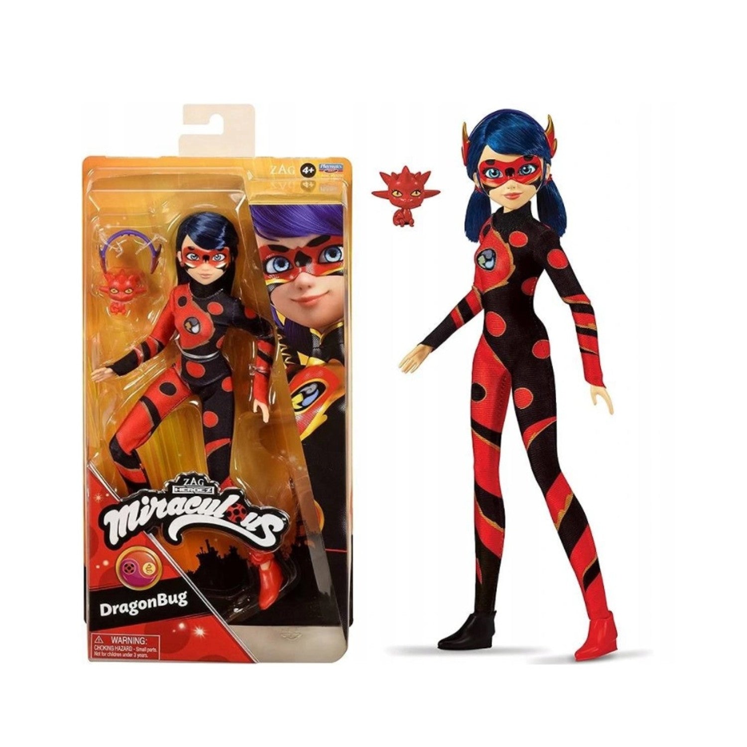 NAVO 50010 Miraculous Ladybug Dragon Bug Play Set Doll – Euroelectronics EU