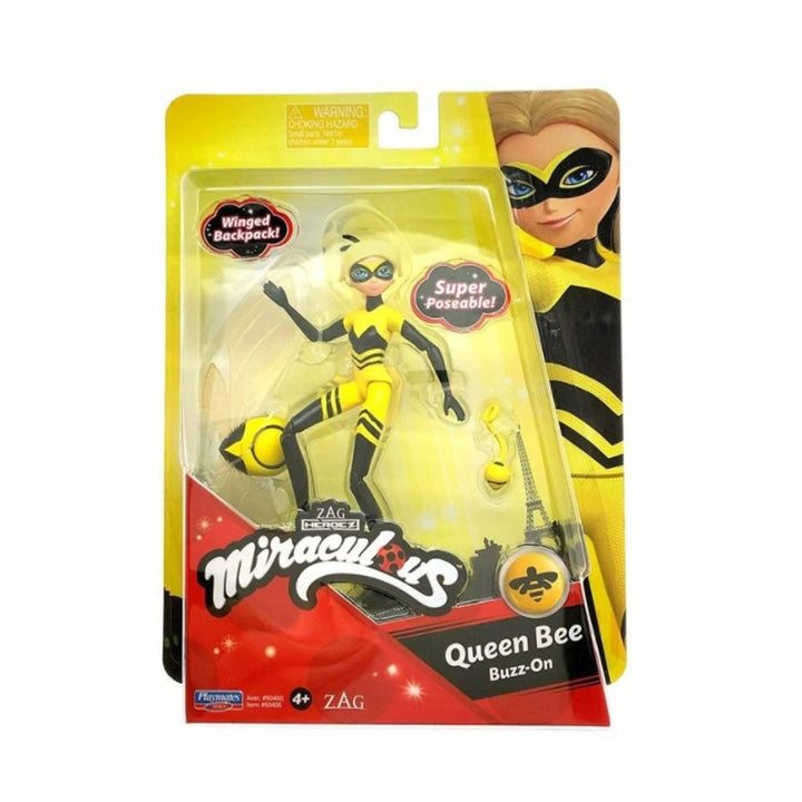 Miraculous Queen Bee Figur Miraculum Puppe + Zubehör Flügel Sammlerstück