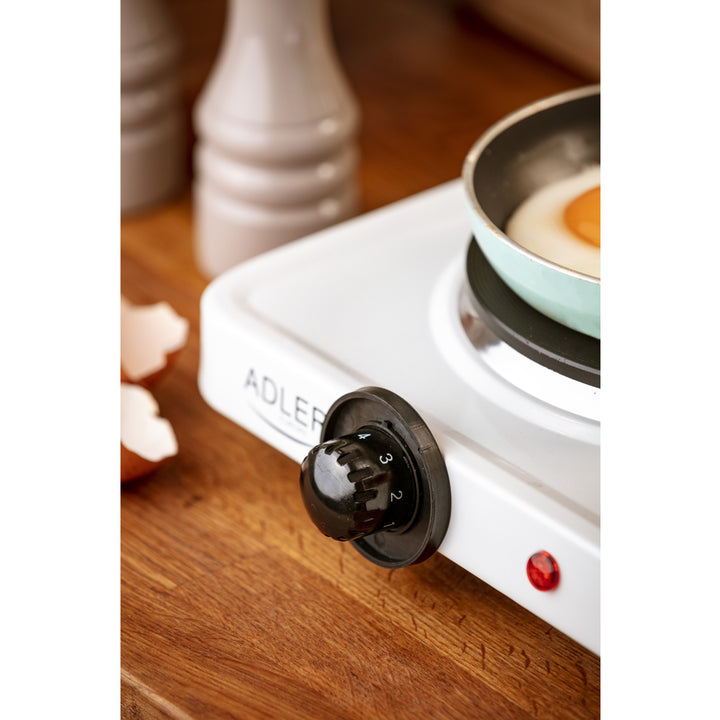 Adler AD 6503 Single Electric Stove Hot Plate Hob 1500W Adjustable Temperature Mini Stove