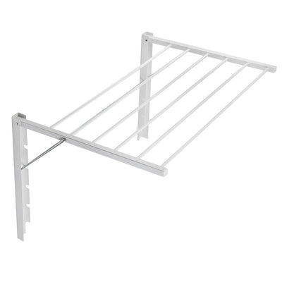 Majka wall-montato asciugatore wall-montato rack (70cm, Bianco)