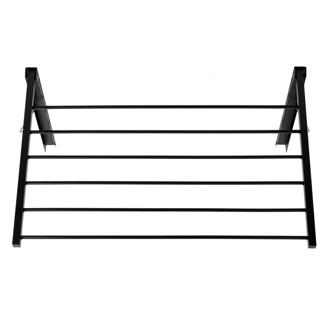 Majka wall-mounted clothes dryer wall-mounted drying rack (60cm, Black)