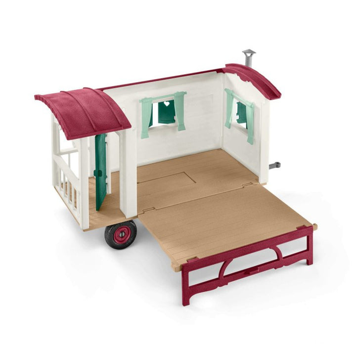 Schleich SLH42415 Caravana del Club de Caballos Schleich Para Reuniones Secretas del Club Juego de Figuras