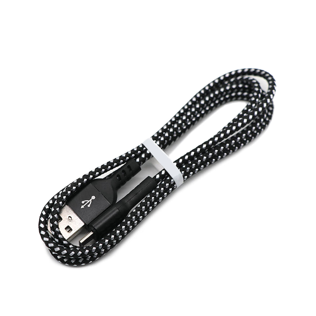 Cavo Maclean USB C, che supporta la ricarica veloce, trasferimento dati, 2.4A, 5V/2.4A, nero, lunghezza 2m, MCE482