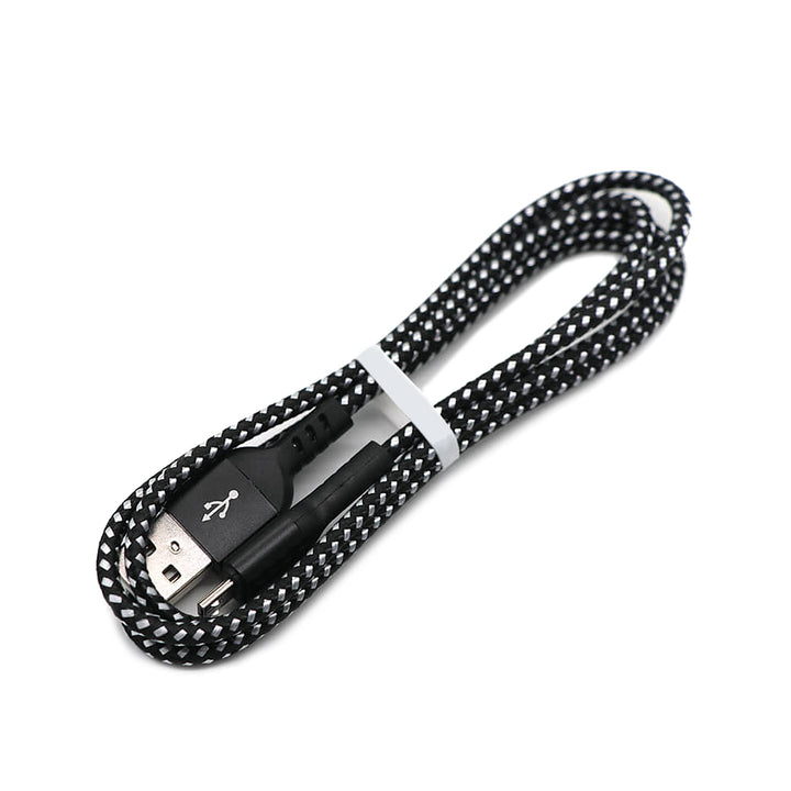 Cavo micro USB Maclean, supporto carica rapida 2.4A, trasferimento dati, 5V/2.4A, nero, lunghezza 2m, MCE483