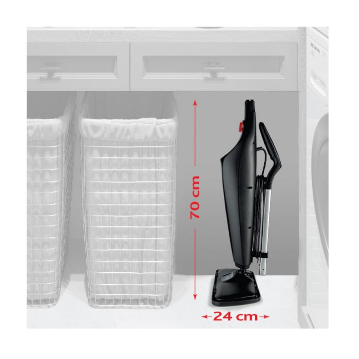 VILEDA 168935 Vileda Steam Mop Steam XXL Set 3.0 Pieghevole Tappeto Pulizia Pad Rotante Lavabile