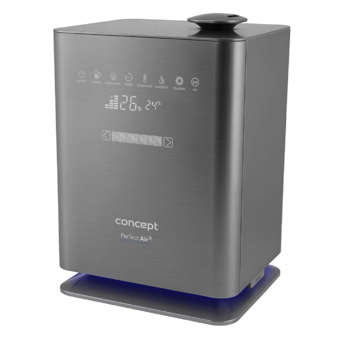 CONCEPT ZV2021 Humidifier Perfect Air Wifi Remote Aromatherapy Timer UV UVC LED Display