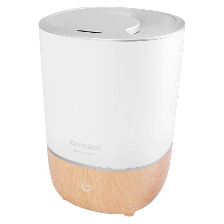 Perfect Air Luftbefeuchter Aromatherapie Diffusor 4 Liter 3 Stufen der Dampfintensität Geeignet für Räume bis 30 m2 (Weiß)