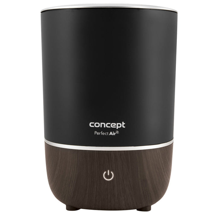 Concept  ZV1210 Perfect Air Humidificateur d'air Diffuseur d'aromathérapie 4L 3 niveaux d'intensité de vapeur Noir