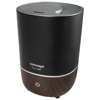 Diffusore di aromaterapia Perfect Air Humidifier 4 litri 3 livelli di intensità del vapore Adatto per ambienti fino a 30 m2 (Nero)