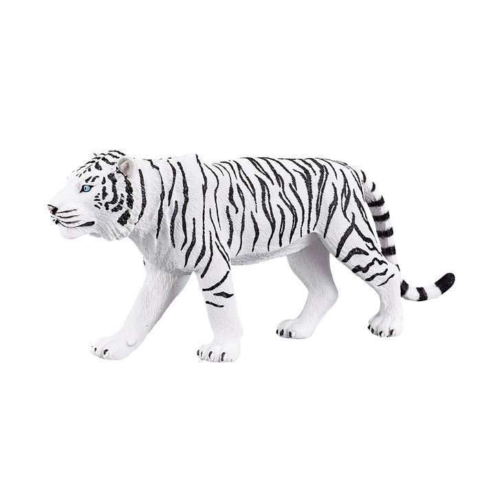 Figurine Mojo Animal Planet White Tiger faite à la main 387013 XL