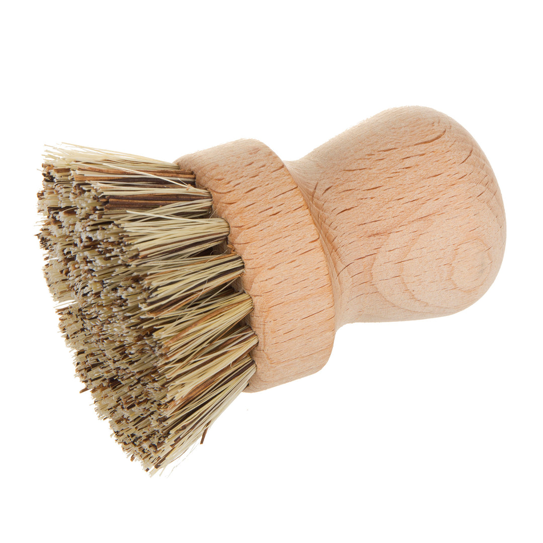 Pot Brush Wooden Dish Washing Tampico Bassine Natural Union Fibre Beech Wood