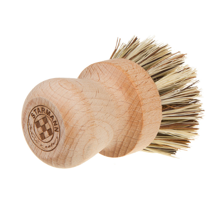 Pot Brush Wooden Dish Washing Tampico Bassine Natural Union Fibre Beech Wood