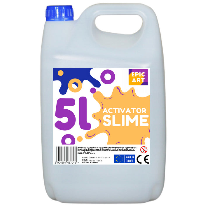 Epic Art EA1 Activador Líquido para Slime Magical Fun Juguete Creativo para Niños 5000ml