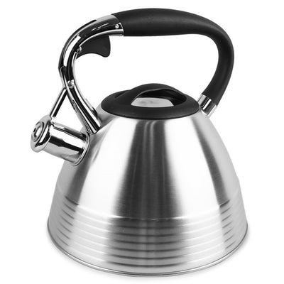 Kettle Lid Whistle 3L Stainless Steel All Stuove Gas Elettrico Ad Induzione Lavastoviglie