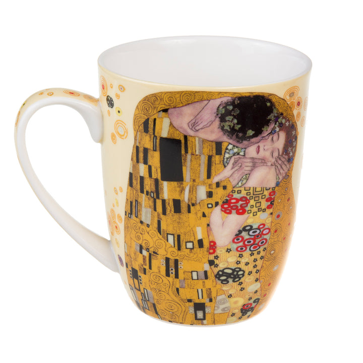 Coffee Tea Mug Porcelain Mug The Kiss by Gustav Klimt Gift Mug Gift Idea Porcelain 400ml