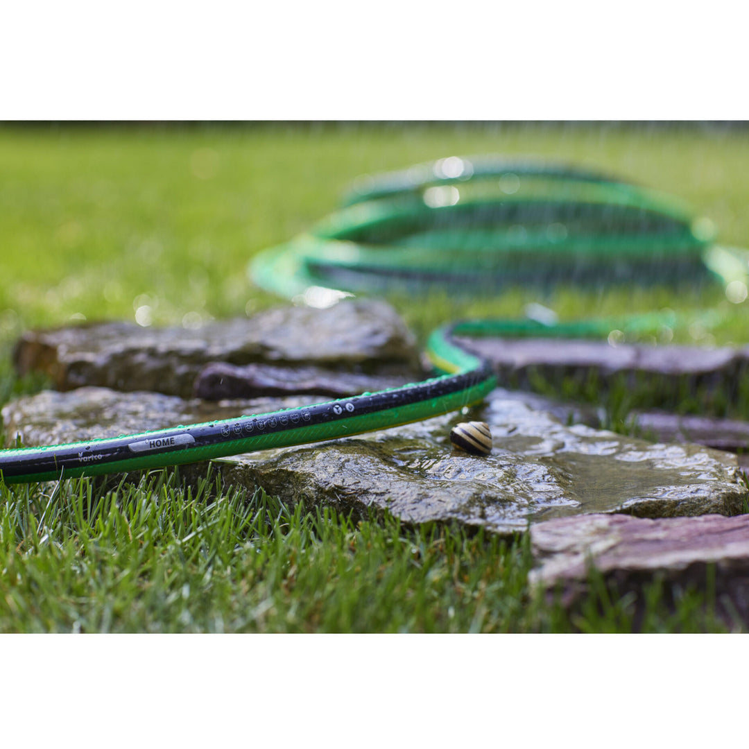 4 Ply Water Hose Anti Twist Garden Hose Garden Watering Flexible Flexible Hose Polyester Cross Braid UV Resistant 27 Bar 3/4" 20m