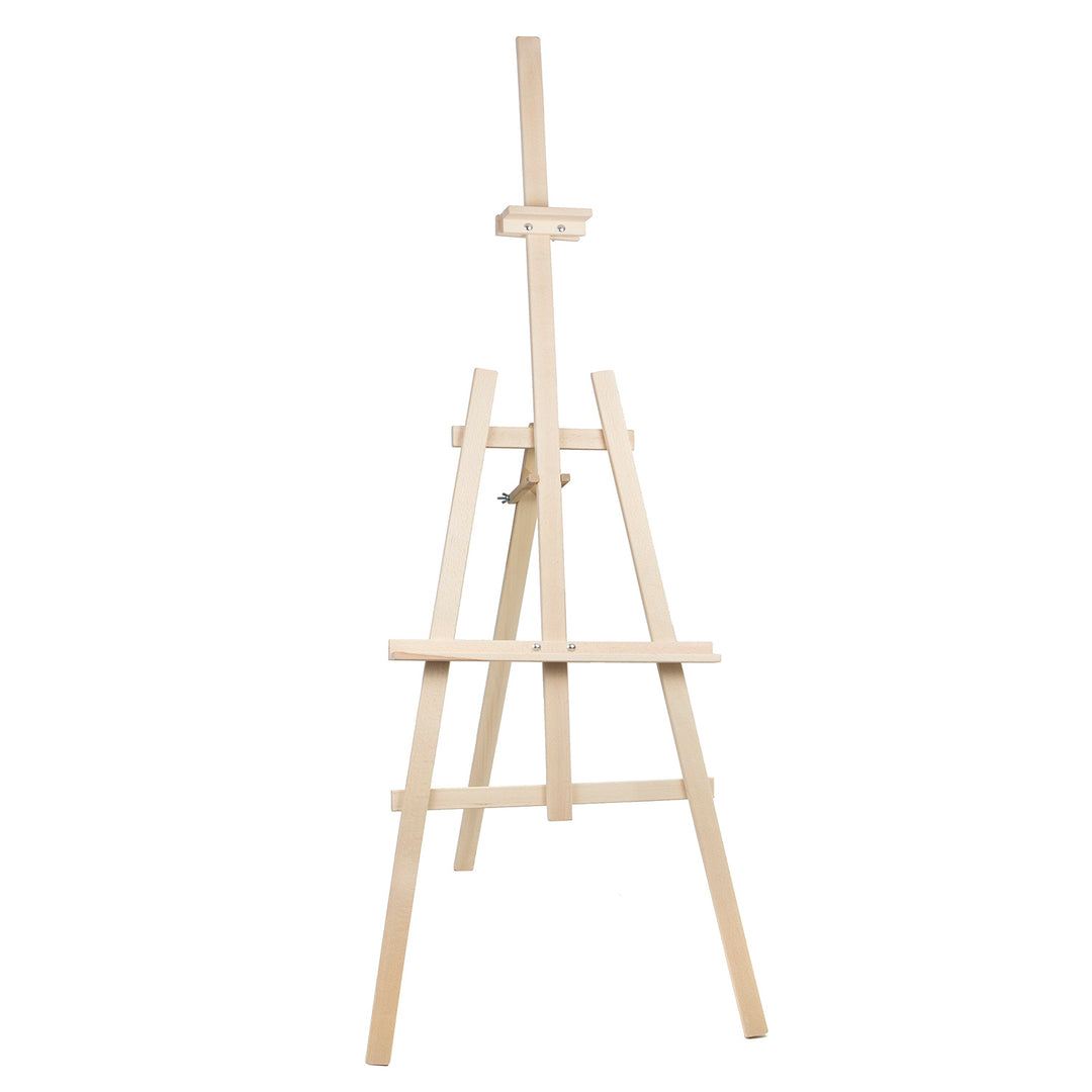 Painting Easel Studio 150 cm Natural EKO Beech Wood Stand Professional Art Craft Display Artist