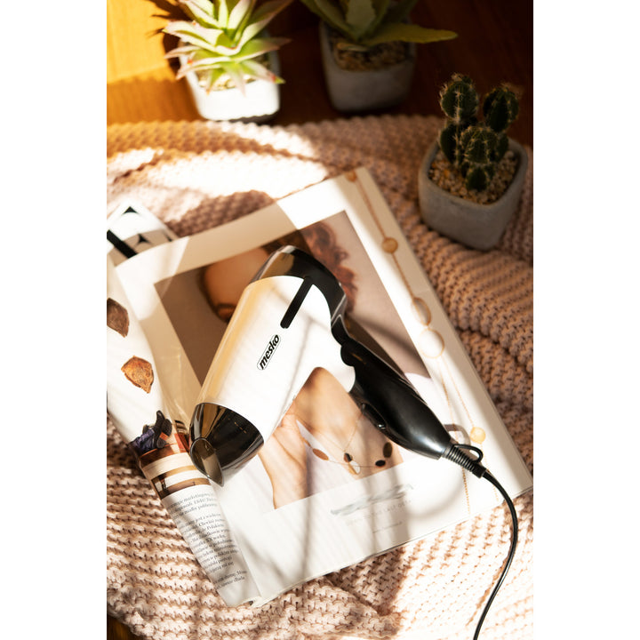 Mesko MS 2262 Travel Hair Dryer Folding Handle Hot Air Flow 2 Powers 1000W Lightweight