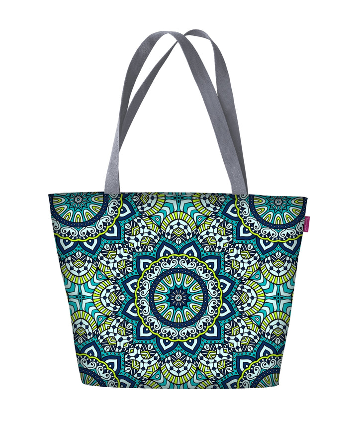 Holi shoulder bag with zipper ladies shopper Suitable for A4 tote bag bag with motif Anais