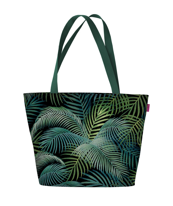 Holi Borsa a tracolla con Zipper Ladies Shopper adatto per A4 Borsa da trasporto con motivo Mallorca